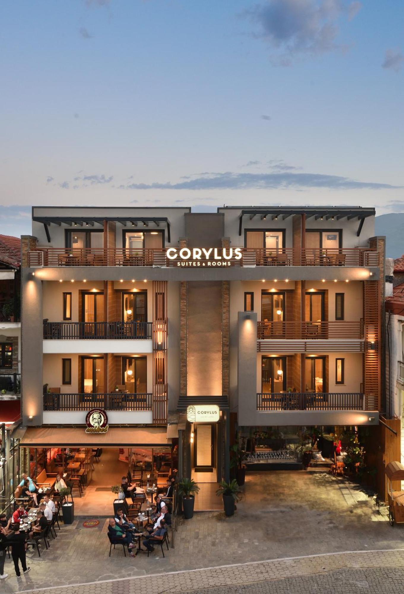 Corylus Luxury Rooms & Suites Лептокария Экстерьер фото
